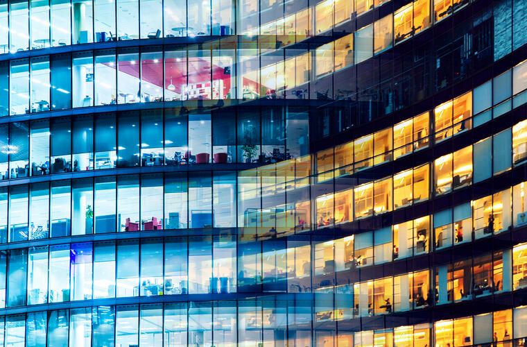 Glass Office Building
