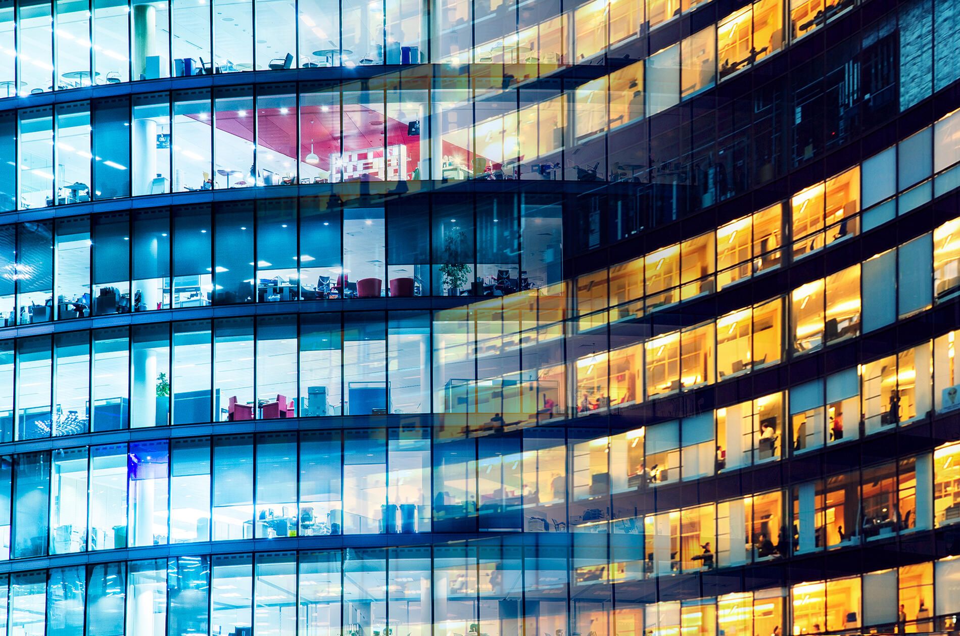 Glass Office Building