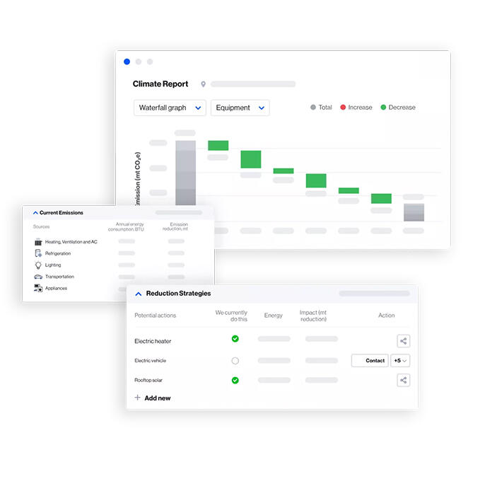 Graphs and charts from app