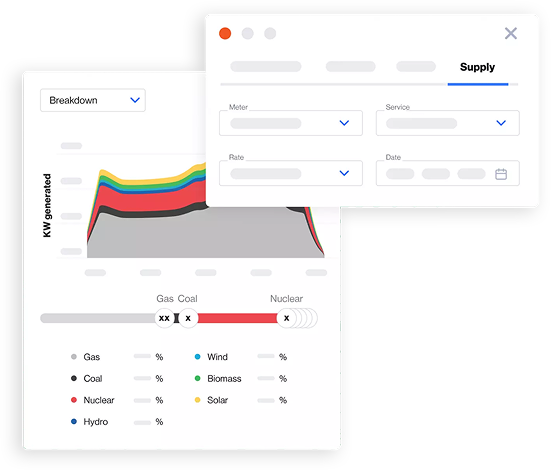 Graph and settings app